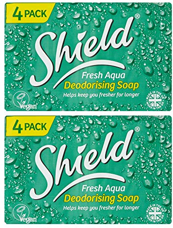 Shield Soap Aqua 4 Pack 115g x 2 Packs