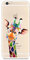 CrazyLemon iPhone 7 Hülle, iPhone 8 Hülle, iPhone SE Hülle, Bunt Niedlich Muster Soft Flex Silikon Transparent Bumper Handyhülle für iPhone 7 / iPhone 8 Case Cover 4.7 Zoll - Bunte Giraffe