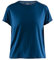 Craft Damen Eaze Ss Ringer Tee T-Shirt, Nox, Größe S