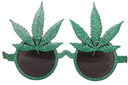 PARTY DISCOUNT Brille Cannabis