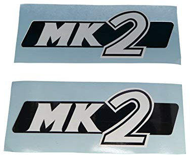 Hercules MK2 Bj. 1975, Ersatz-Sticker für Seitenverkleidung/Seitendeckel, Schriftzug. Zum Oldtimer Restaurieren. Motorrad Emblem Alternative