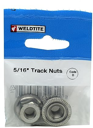 Weldtite 5/16 Track Nuts (2)