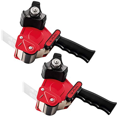 Herlitz 8842700 Packbandabroller für Grossrollen Spar-Set (2x Abroller Herlitz)