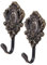 BESPORTBLE 2st Haken Für Vorhangfassaden Retro Vorhang Tieback Handtücher Raffhalter Vintage Wand Haken Rosenvorhänge Vorhanghalter Kleiderbügel Binden An Der Wand Montiert Vintage-Tasche