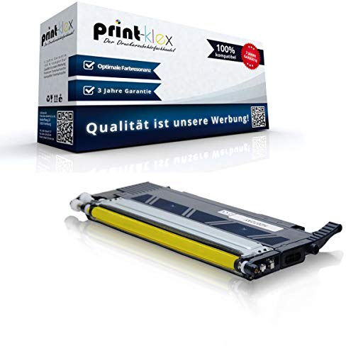 Print-Klex Tonerkartusche kompatibel für HP Color Laser MFP 170 Series Color Laser MFP 178 nw Color Laser MFP 178 nwg W 2072A W2072 A W 2072A W2072A 117A Yellow Gelb - Office Pro Serie