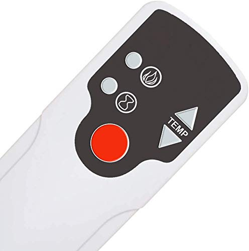 Replacement for Twin Star ClassicFlame Classic Flame Electric Fireplace Stove Heater Infrared Remote Control 26II332FSL 28II332FGL 28II332FSL 28II332CGL 32II332FGL 32II332FSL 32II332CGL 33II332FGL