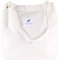 VOKUVIKU Cord Tote Bag Aesthetic Damen Stofftasche Canvas Tasche Mädchen GroÃŸe Tote Bag Aesthetic Handtasche Shopper Cord Schule Leicht Beuteltasche Damen Cord, WeiÃŸ
