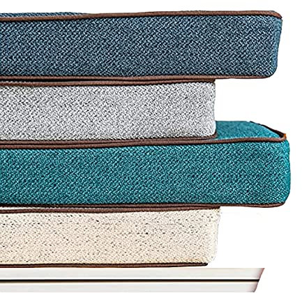 Sitzkissen für Bank, 2-Sitzer, 3-Sitzer, Gartenstuhl, Veranda, Schaukel, Sofakissen, Sitzkissen für Schuhe, Sofa, Fenster, Esszimmer, 220 x 40 x 5 cm, Grau
