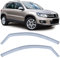 Windabweiser Regenabweiser Windschutz Schwarz Smoke für VW Tiguan 5N 07-15