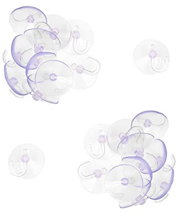 DAZLOR 24 unidades PVC plástico ventosa 40 mm – Azul