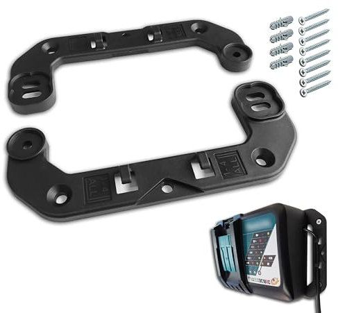 SLE Engineering SLE Support de chargeur professionnel compatible avec Makita DC18RC Support mural pour batterie