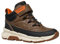 Geox J FLEXYPER Plus Boy, Stivaletto, Brown Cotto/Black, 33 EU