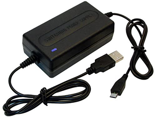 HOOLRZI Mini UPS - Fuente de alimentación ininterrumpida para módem WiFi Router Módem Cámara de seguridad con banco de energía integrado de 6500 mAh con entrada para salida USB, batería recargable de