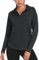 iClosam Sportshirt Langarm Damen Funktionsshirt UPF 50+ Langarmshirt Sport Atmungsaktiv Laufshirt Schnelltrocknend UV Shirt 1/4 Reißverschluss für Yoga Fitness Tennis Golf Wandern S-3XL