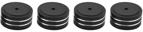 iFutniew 4Pcs 40X20Mm Alluminio HiFi AMP Speaker Isolamento Stand Giradischi DAC Piedi Pad