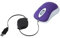 Zeizafa Corded Mouse USB C Retractable Cable Small Mouse 1000DPI Optical Basic Mouse Travel Mouse USB C Mouse Corded