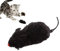 Holdes Jouets de Souris pour Chat, Jouets de Souris de Course à remonter | Jouet de Course de Souris réaliste,Chat en Peluche Chasse mécanique en Cours d'exécution Jeu interactif pour Chatons, Chats