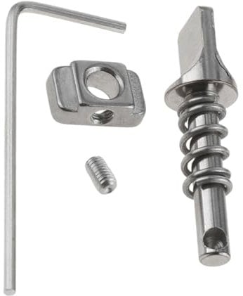 Longboard Surfboard Fin Screw Kit Premium Stainless Steel Quick Snap Screw and Plate Replacement Inflatable SUPs Surfboard Accessories