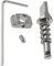 Longboard Surfboard Fin Screw Kit Premium Stainless Steel Quick Snap Screw and Plate Replacement Inflatable SUPs Surfboard Accessories