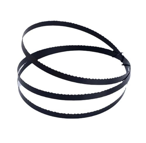 AUNANGLJSCS Bandsaw Blades, 3pcs 59-1/2 Inch Portable Saw Band, 1/4 Inch X 6 TPI Woodworking Saw Blades, High Toughness Carbon Bandsaw Blade