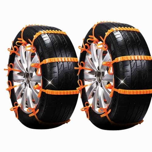 XHCDYGE 20-Stück Schneeketten für Opel Corsa D 2006-2014, Auto Winter Winterreifen Schneeketten Schneereifen Ketten Notfallzugketten ZubehöR
