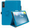 INSOLKIDON Kompatibel mit ZTE Nubia Red Magic Nova 10.9-INCH Tablet Hülle mit Standfunktion Slim PU Leder Schutzhülle [Auto Schlaf/Aufwachen] Klappbare Schutzhülle (Blue)
