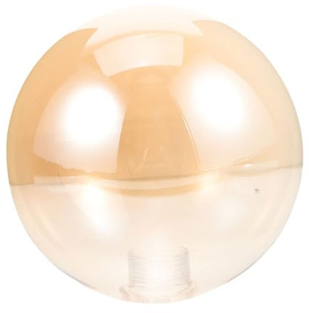 Holibanna Glaslampenschirm Runde Form Für Pendelleuchte Oder Deckenleuchte Mit Einfacher Installation Und Schutzfunktion Für Lampe