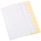 DIKACA Double Side Mounting Tape 200pcs Wall Sticky Adhesive for Office Traceless Craft Applications