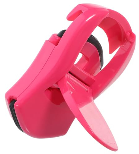 Wimpernzange mit Silikonstreifen aus ABS für Präzises Styling | Handliches Beauty Tool, Sicherer Clip, Vielseitig Einsetzbar, Kompakte Form für Unterwegs