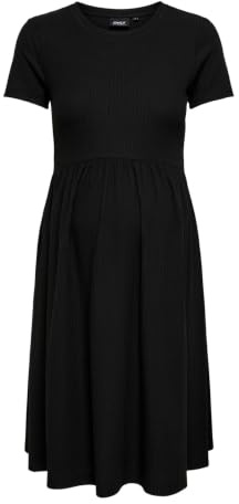 ONLY MATERNITY Damen Olmmalaya S/S O-Neck Abk Dress JRS Noos Olmmalaya S/S O-Neck Abk Dress JRS Noos (1er Pack) | Dress