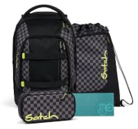 Satch Pack Bundle ab 5. Klasse ergonomisch 4-teilig 30L Stauraum standfest Organisationstalent