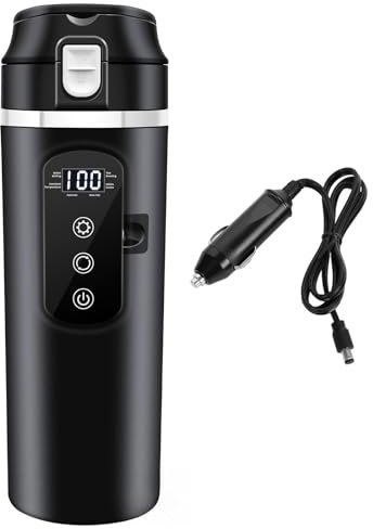 Bouilloire de voiture 12 V 24 V pour le travail, le camping en plein air