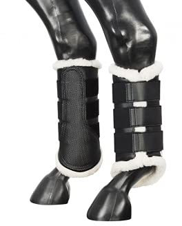 PFIFF 102036 Gamaschen Elda, geschlossene Arbeitsgamaschen gefüttert, schwarz, S