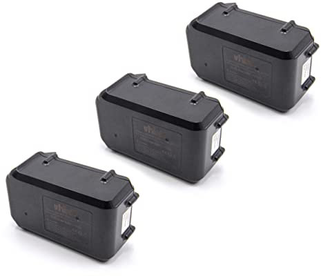 vhbw 3X Akku Ersatz für Makita 194873-2, 194874-0, BL3626, 195410-5, BL3622A für Werkzeug (3000 mAh, Li-Ion, 36 V)