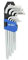 BRILLIANT TOOLS BT045009 Jeu de clés mâles coudées, 9 pcs, profil six pans creux, courtes [Powered by KS TOOLS]