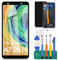 Für Samsung Galaxy A7 2018 Bildschirm Ersatz Für Samsung A7 2018 LCD Display Für Samsung Galaxy A7 2018 Touchscreen A750 Digitizer Montage Reparatur Teile Kits mit Rahmen (Schwarz)