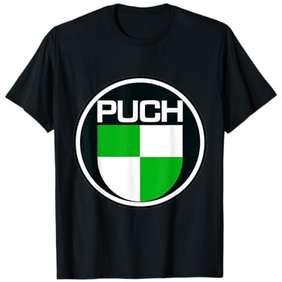 Puch Oldtimer Fans T-Shirt Schwarz S Klassisch Casual Cartoon-Themed Men's T-Shirt