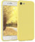 EAZY CASE - Silikonhülle für iPhone SE 2022 / SE 2020, iPhone 7/8 Hülle Silikon Case Gelb weich stoßfeste Handyhülle Schutzhülle mit Kameraschutz Dünn Premium Schutz Cover TPU Bumper in Pastellgelb