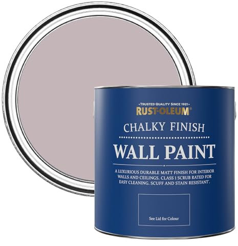 Rust-Oleum Peinture Violette pour Murs & Plafonds Chalky - Lilas 2.5L