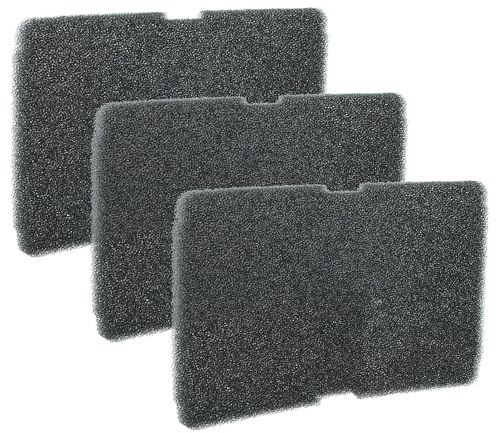 vhbw 3x Schwammfilter kompatibel mit Beko HPD24400 | HPD24412WH, DS 8412 PA 0, KH 7535 RXW, SLP 07 W1 Wäschetrockner - Ersatzfilter-Set