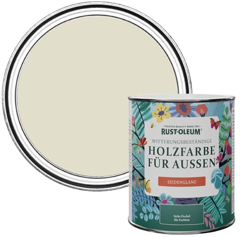 Rust-Oleum Beige Mould-Resistant Garden Paint In Satin Finish - Relaxed Oats 750ml