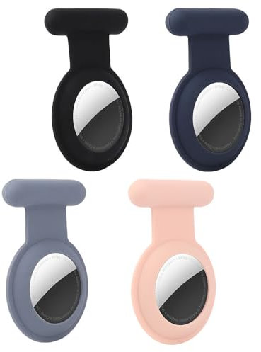 Rastreador GPS oculto Airtag, Airtag para niños, ancianos, mascotas, ropa, más seguro que el reloj Airtag, el llavero Airtag y el collar Airtag (Negro&Azul&Gris&Rose)