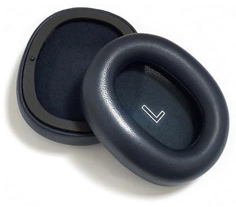 PALUMMA Cuscinetti di ricambio in gel refrigerante per cuffie Bang & Olufsen Beoplay H4, con schiuma ad alta densità per isolamento acustico (blu navy)