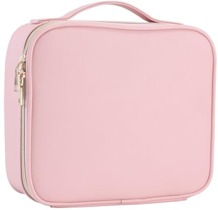 Make up Koffer Kosmetikkoffer Make up Tasche Kosmetiktasche Schminktasche Schminkkoffer Make up Organizer Tasche Make up Bag,Rosa