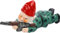 Army Garden with an G-un Milita-ry Garden Gnomes Statue, Combat Enthusiasts, Gu-n Lovers & Army Men, Resin Ornament Decoration for Indoor Outdoor Lawn Patio Yard Garden Décor