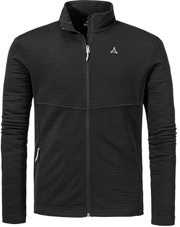 Schöffel Herren CIRC Fleece Jk Style Smue MNS, kreislauffähige Fleecejacke mit 2-Wege-Stretch, wärmende, schnell trocknende Outdoor Jacke mit fast 100 % Recyclingfähigkeit