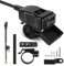 WODHMIEY Cargador USB y Type-C 12V-24V para Moto, Toma Impermeable Con Voltímetro, Manillar e Interruptor ON/Off, Cargador de Teléfono Portátil y Fijo