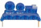 69 Verde con Diamantes Brillantes Juego de Vajilla Desechable en Papel para Fiesta Cumpleaños, Platos y Vaso Servilletas Copa, Navidad Barbacoas Camping Picnic Boda para Niños y Adultos
