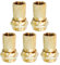 AIRHSKWI Self Tightening Threaded Connectors 75~5Inch Thread Heads Waterproof Screw On For Mechanical And Electronic Devices