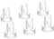 6Pcs Wearable Breast Pump Replacement Accessories Duckbill Valves Compatible with S9|S10|S12 Breast Pumps